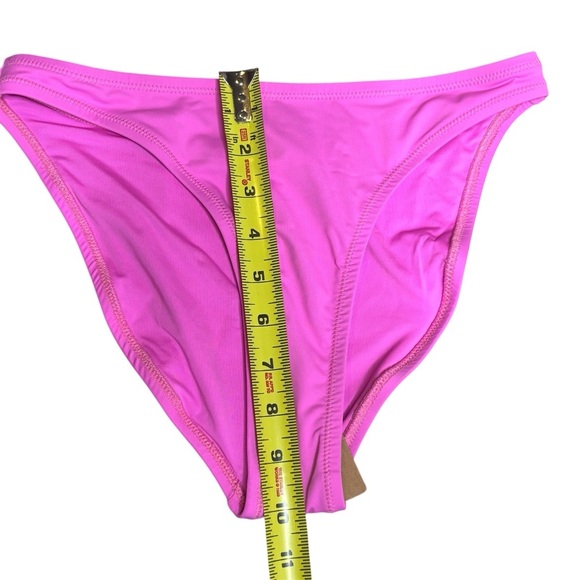 NWT SKIMS Vibrant Pink Mid Coverage Bikini Bottom Size XS - Picture 5 of 9